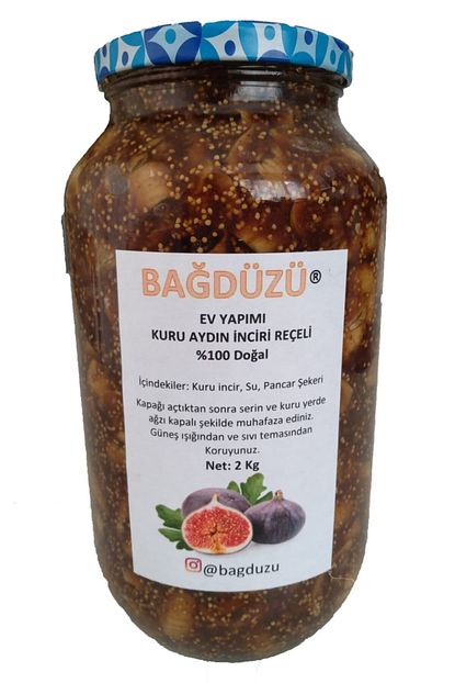 Bagduzu Ev Yapimi Kuru Incir Receli 2 Kg Trendyol