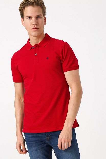 North Of Navy Erkek Bordo Tisort 503159882 Boyner Trendyol