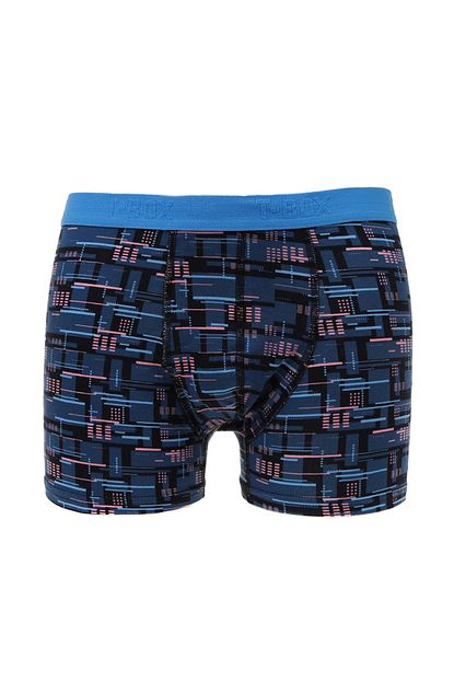 T Box Erkek Mavi Boxer 503249180 Trendyol