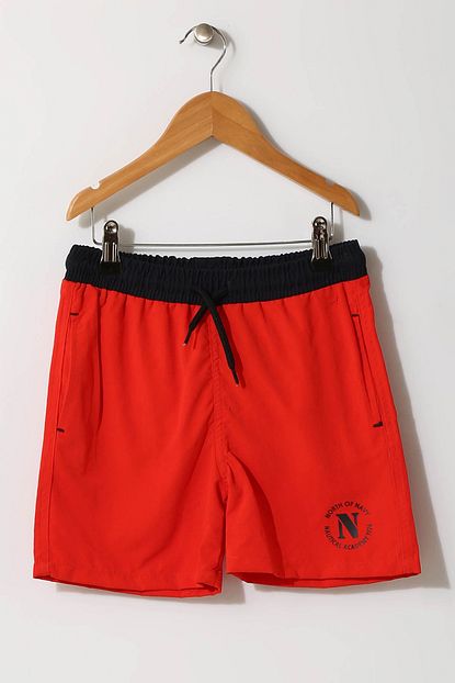 North Of Navy Erkek Cocuk Kirmizi Mayosort Boyner Trendyol