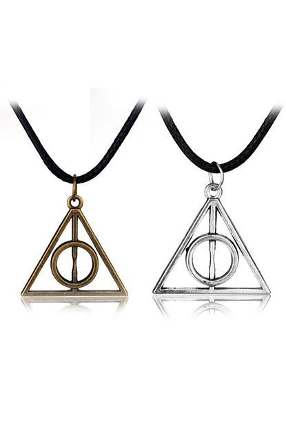 Kostebek Harry Potter The Deathly Hallows Kolye Trendyol