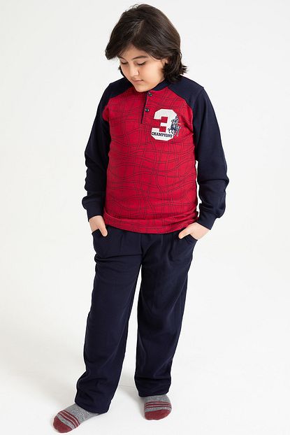 Bebboo Erkek Cocuk Pijama Takimi 2248 12 14 Yas Trendyol