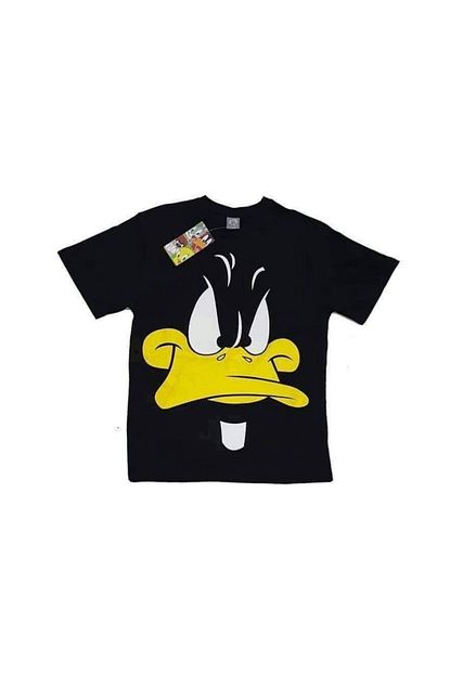 Giraffe Erkek Siyah Daffy Duck Tisort Tshirt Trendyol