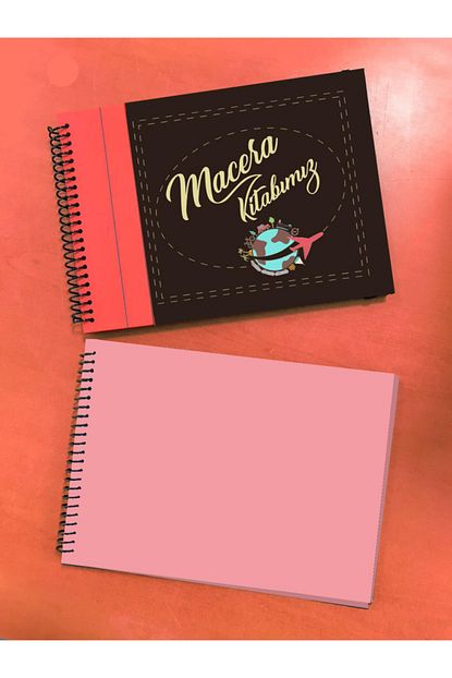 Paklon Macera Kitabimiz Pembe Ic Sayfali Defter Trendyol