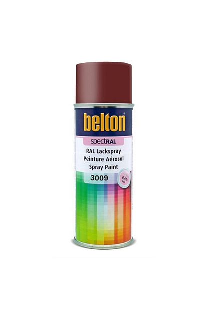 Molotow Belton Sprey Boya 400 Ml Parlak Ral 3009 Oksit Kirmizi Trendyol