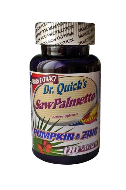 Dr Quicks Saw Palmetto Bal Kabagi Cinko 120 Softgels Trendyol