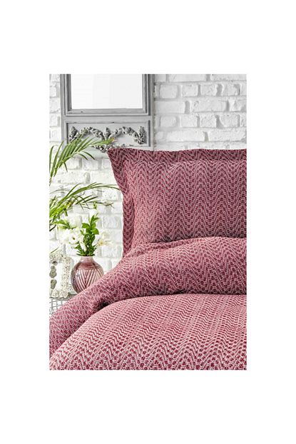 Karaca Home Stella Bordo Cift Kisilik Yatak Ortusu Seti Trendyol