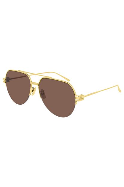 Bottega Veneta Unisex Kahverengi Gunes Gozlugu Trendyol