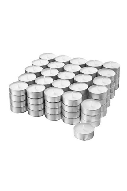Deneme Zamani Ikea Glimma Tealight Mum Beyaz Trendyol