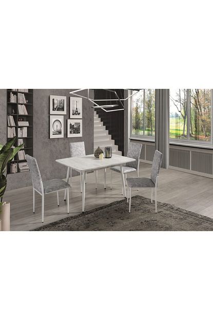 Alwaysstar T669 Antik Beyaz Masa Takimi Trendyol