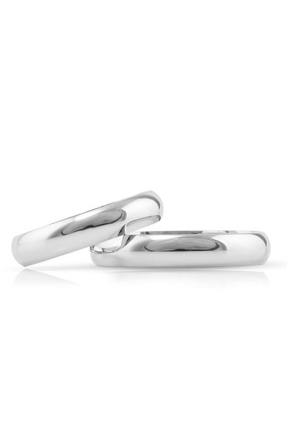 Silverfoni Erkek 925 Ayar Gumus 4 Mm Klasik Alyans Trendyol