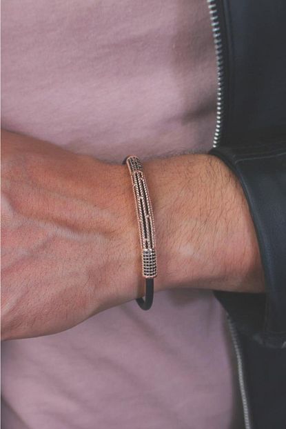 In Love Gumus Erkek Bileklik Inlove Gumus Unisex Bileklik Trendyol