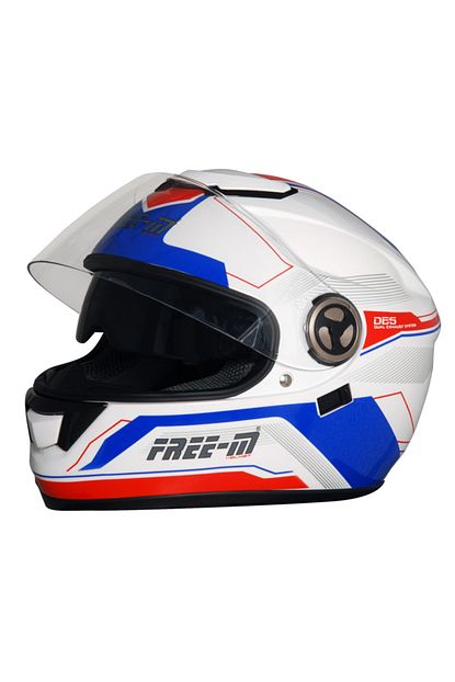 Free M Erkek Kirmizi Motosiklet Kaski Freem 913 Trendyol