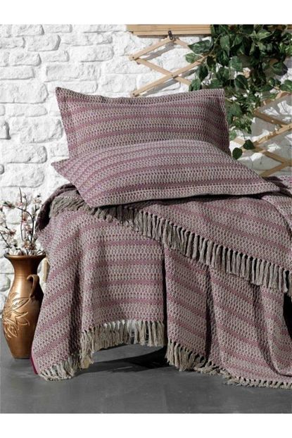 Evim Home Iplik Boya Etnik Pamuk Hurrem Yatak Ortusu Trendyol