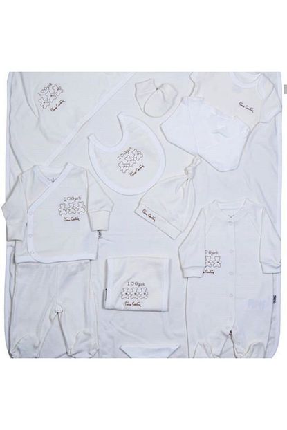 Pierre Cardin Baby Pierre Cardin 10 Parca I Love Organic Bebek Hastane Cikisi Trendyol
