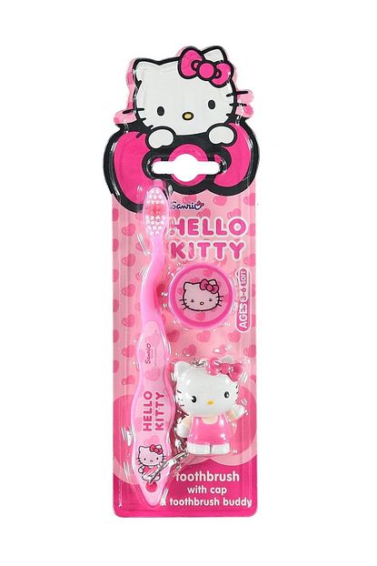 Hello Kitty Rocs Hello Kitty Anahtarlikli Dis Fircasi Trendyol