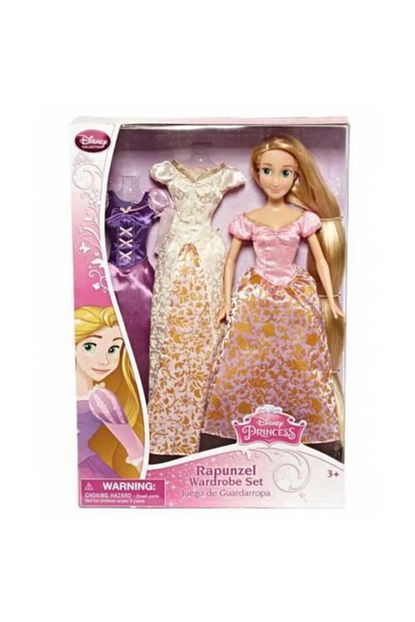 Mashotrend Disney Lisansli Orijinal Rapunzel Bebek Ve 2 Li Kostum Seti Rapunzel Oyuncak Figur Set Trendyol
