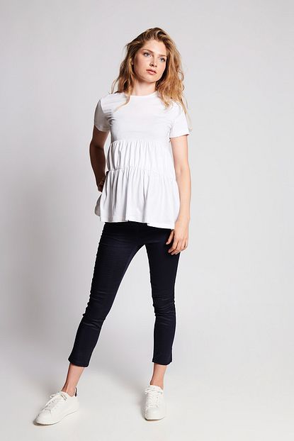 Lyn Mama Hamile Lucas Skinny Pantolon Lacivert Trendyol