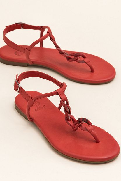 Elle Shoes Tilly Kirmizi Kadin 20ylt101129 Trendyol