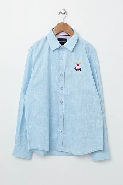North Of Navy Erkek Cocuk Mavi Gomlek Boyner Trendyol