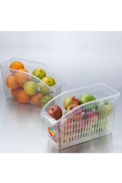 Localshop 2li Seffaf Buzdolabi Duzenleyici Dolap Raf Organizer Trendyol