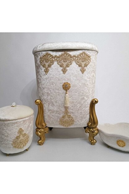 Deneme Zamani Avangart Kadife Kirli Camasir Sepeti Seti 3 Parca Fiyati Yorumlari Trendyol