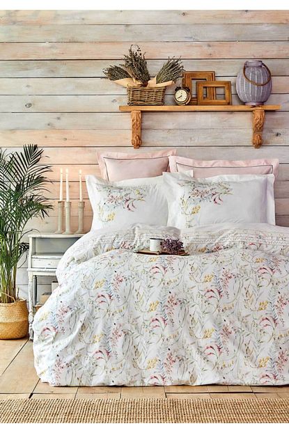 Karaca Home Reveal Somon Pamuk Cift Kisilik 4 Yastikli Pike Takimi Trendyol