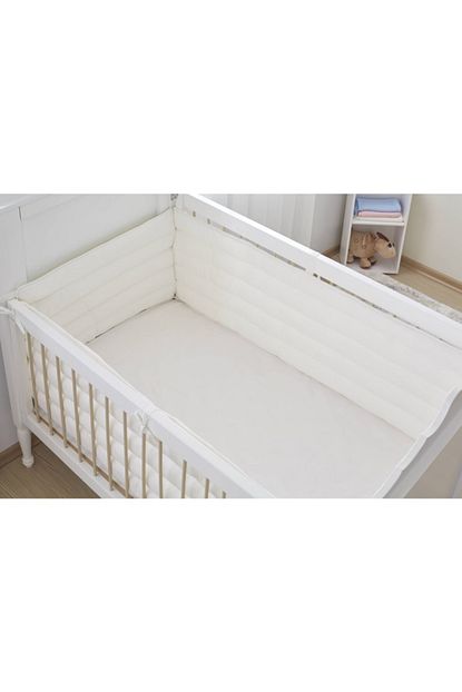 Aybi Baby Bebek Yan Koruma Seti Krem 80x140 Cm Trendyol
