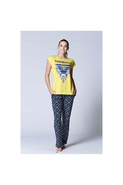 Fenerium Kadin Lacivert Pijama Takimi 8267 Trendyol