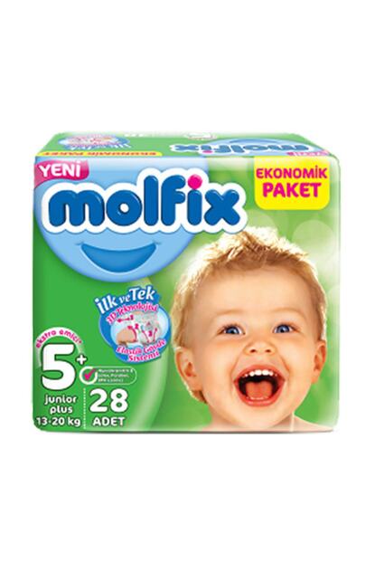 molfix bebek bezi 5 beden junior plus ekonomik paket 28 adet fiyati yorumlari trendyol