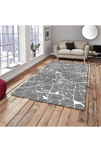 Madame Clean Home Ipek Kadife Lastikli Hali Ortusu Mk051 Trendyol
