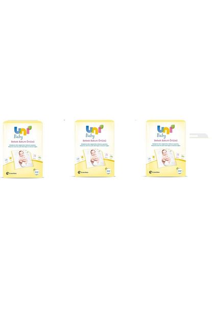Uni Baby Bebek Bakim Ortusu 10 Lu 3 Paket Trendyol