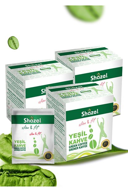 Shazel Slim Fit Yesil Kahve Ve Elma Aromasi 14 Lu 3 Kutu Trendyol