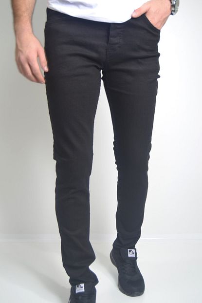 Ds Danlispor Dar Paca Slimfit Full Likrali Solmayan Siyah Erkek Kot Pantolon Trendyol