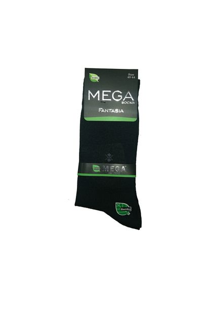 Mega Erkek Siyah Yazlik Bambu Corap 3 Lu Paket Trendyol