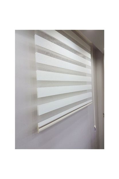 Brillant Stor Zebra Perde Ekru Mz508 100x200 Trendyol