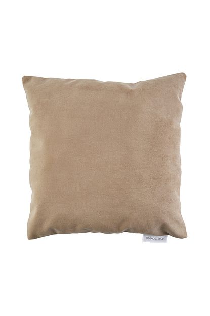 Karaca Home Breda Bej Kadife Kirlent Kilifi 45x45 Cm Trendyol