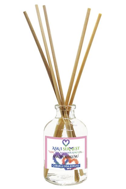 Ask I Sermest Askin Kokusu Cicek Aromali Bambu Cubuklu Oda Kokusu Parfum Oval Sise 50 Ml Trendyol