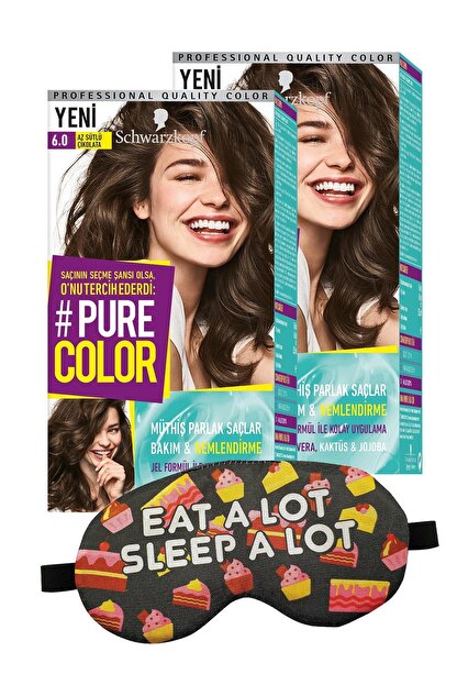 Pure Color 6 0 Az Sutlu Cikolata X 2 Adet Uyku Bandi Trendyol