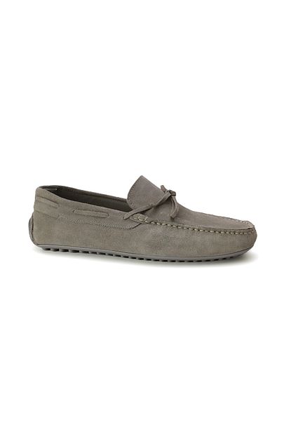 Alba Driving Gri Erkek Loafer Ayakkabi Trendyol