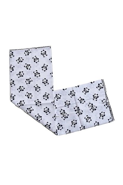 Berco Baby Kiz Ve Erkek Bebek Panda Desen Muslin Battaniye Muslin Ortu Trendyol