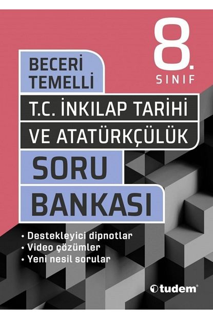 Tudem Yayinlari Tudem 8 Sinif Lgs Inkilap Tarihi Beceri Temelli Soru Bankasi 2021 Lgs Kitaplari Trendyol