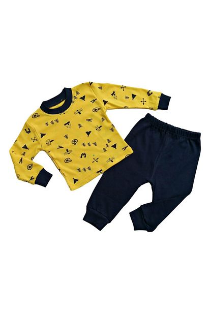 Nayinom Erkek Bebek Penye Pijama Takimi Trendyol