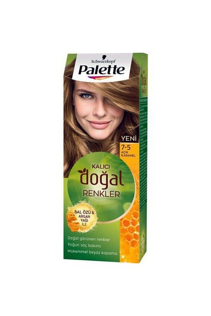 Schwarzkopf Hair Mascara Sac Boyasi Kalici Dogal Renkler No 7 5 Acik Karamel Trendyol