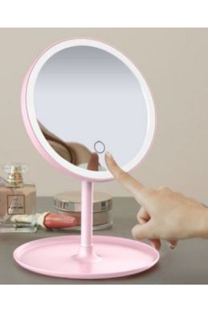 Table Art Isikli Usb Ayna Pembe Trendyol