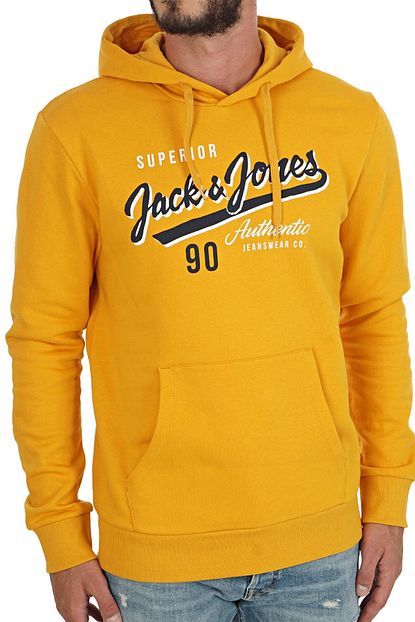 Jack Jones Jack Jones 12157324 Superior Yazili Kapsonlu Erkek Sweat Trendyol
