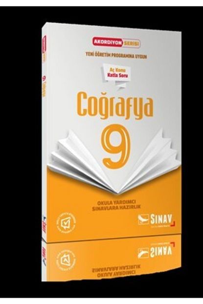 Sinav Yayinlari 9 Sinif Cografya Akordiyon Trendyol