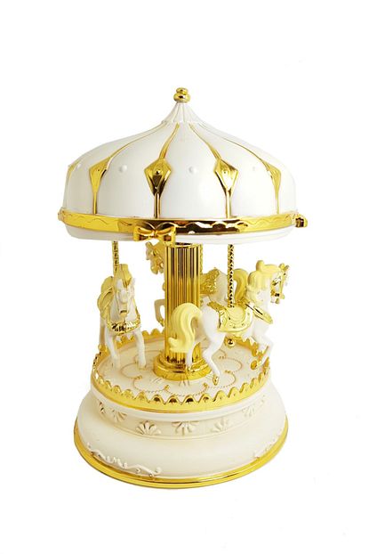 Chavin Isikli Donen Atli Karinca Nostaljik Gold Muzik Kutusu Hd134 Trendyol
