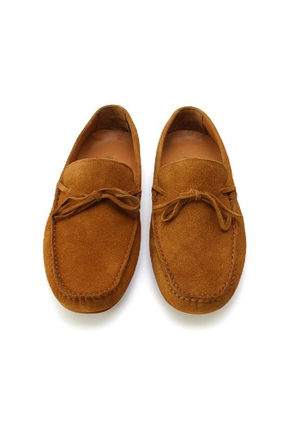 Alba Driving Taba Erkek Loafer Ayakkabi Trendyol