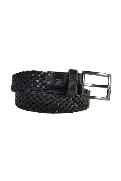 Nardo Unisex Siyah El Yapimi Hakiki Deri Orgu Kemer Trendyol